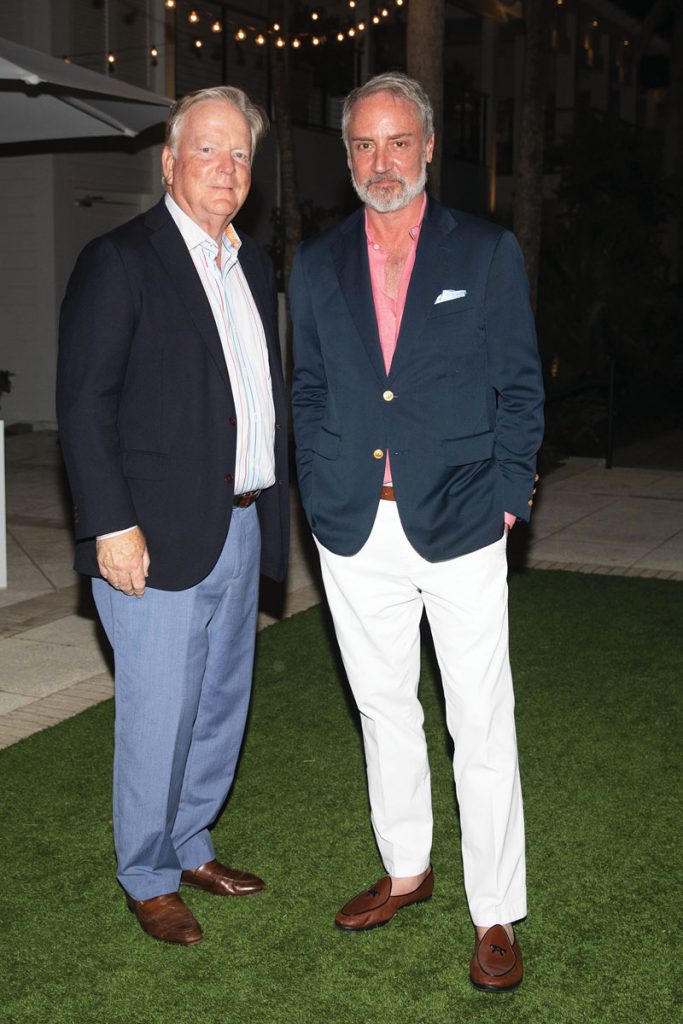 Philanthropy is important to McLaughlin, who is seen here with Jack Lynch, his vice president of retail marketing, at a 2022 Windsor Charity Polo Cup event. Photo by Deitch + Pham, Courtesy of Windsor