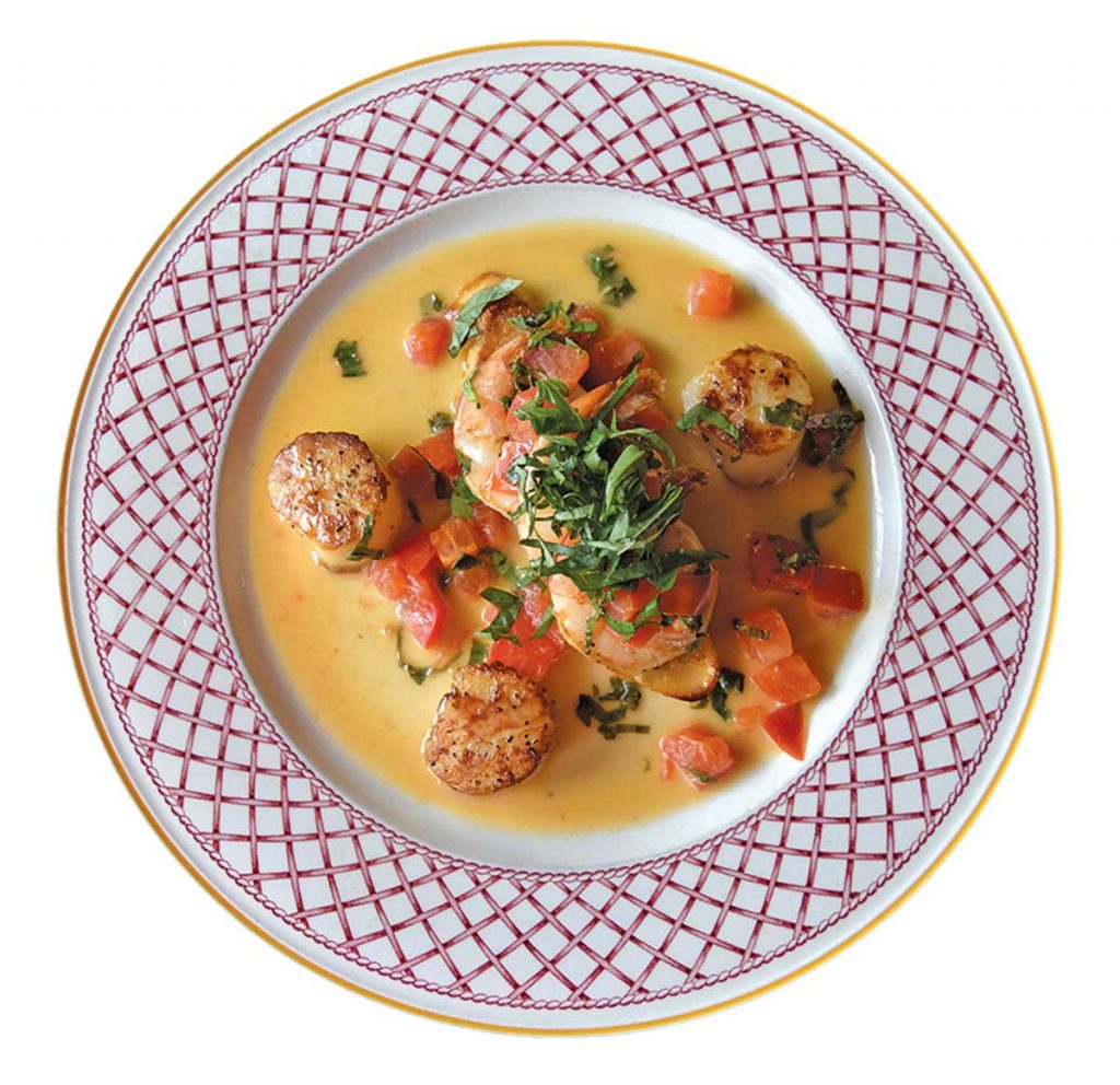Shrimp and Scallop Martinique