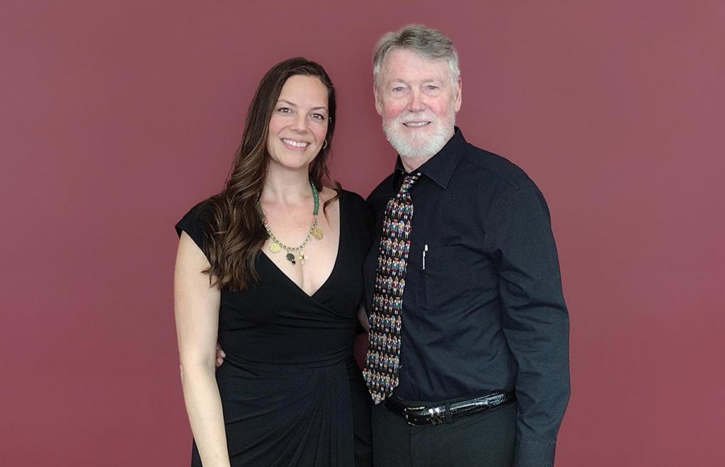 Victoria Kerkela and John Michael Matthews