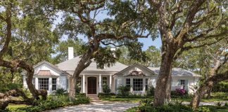 The 23-year-old Moulton Layne P.L. classic Bermuda-style home on the North Course Photography by Nickolas Sargent