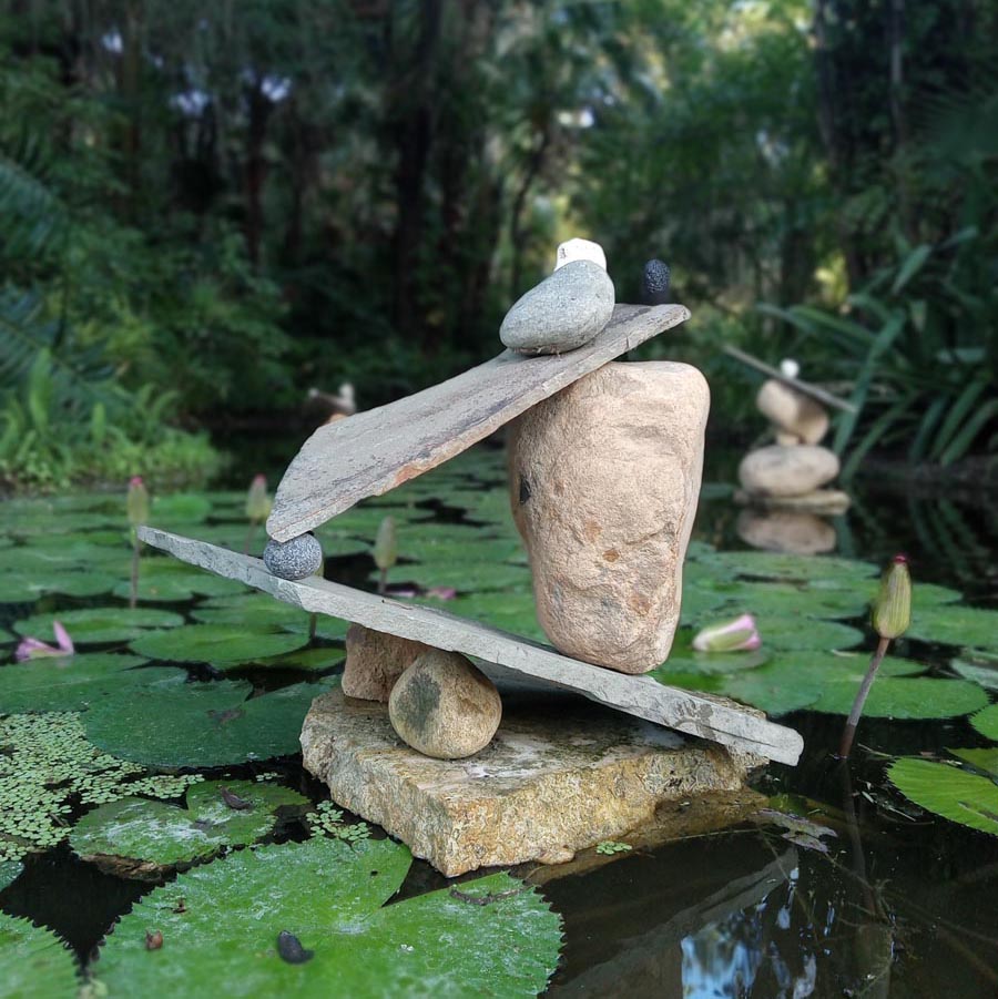 Learn the ancient art of stone balancing from Master Balancer Adam Conard (ZOTO) on July 15