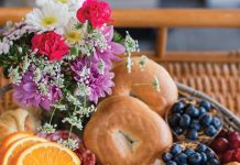 Brunch Board by Tasteful Grazings. Photography by Kim Botallico