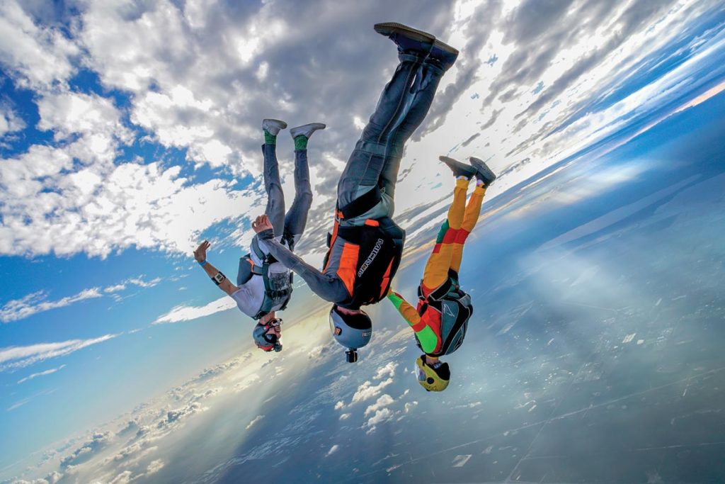 Jumpers at Skydive Sebastian get a gorgeous view of the Indian River County coastline while floating back to the Sebastian Municipal Airport.