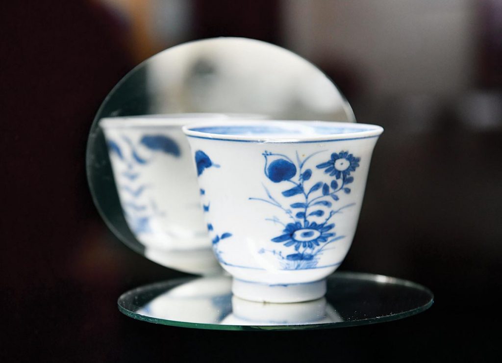 Among the lesser-known cargo carried by the galleons is Chinese porcelain. Photo by Kelly Rogers