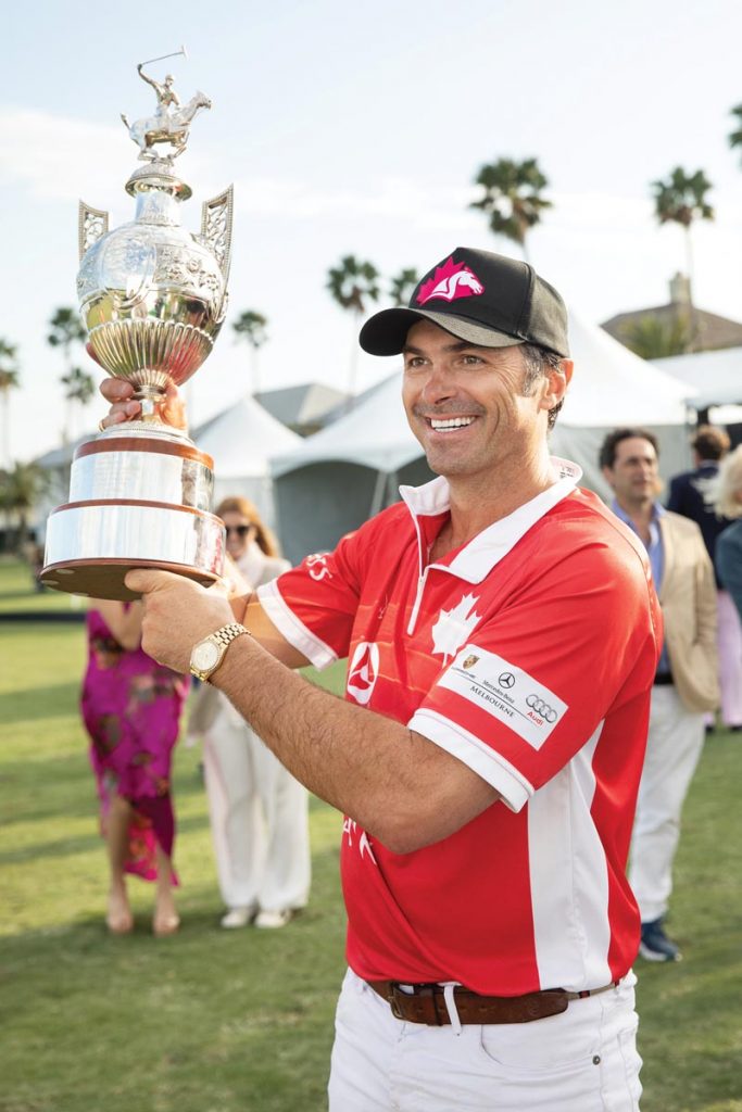 Freddy Mannix at the 2022 Windsor Charity Polo Cup. Photo by Deitch + Pham