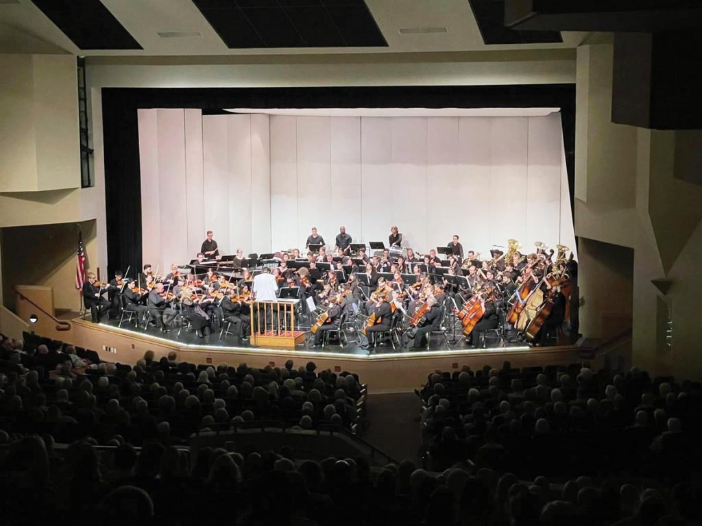 The Space Coast Symphony Orchestra, led by Aaron Collins, will celebrate its 15th anniversary May 26 with a 3 p.m. performance at the Vero Beach High School Performing Arts Center