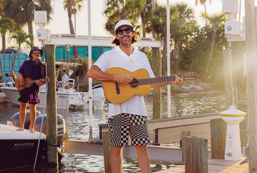 Owen has recorded multiple music videos in the area, including “On the Boat Again”