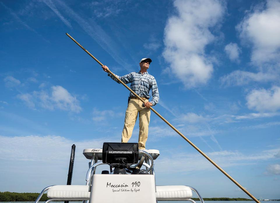 Biologist and longtime fishing guide Captain Mark Yanno enjoys fishing the healthiest part of the Indian River Lagoon, right in our backyard. Photo by Steven Martine