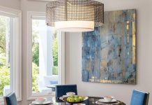 Expert Tips for Mixing Metals in the Home Spectrum’s Susan Schuyler Smith introduces metallics into the room through art on the wall. Photo by Nickolas Sargent