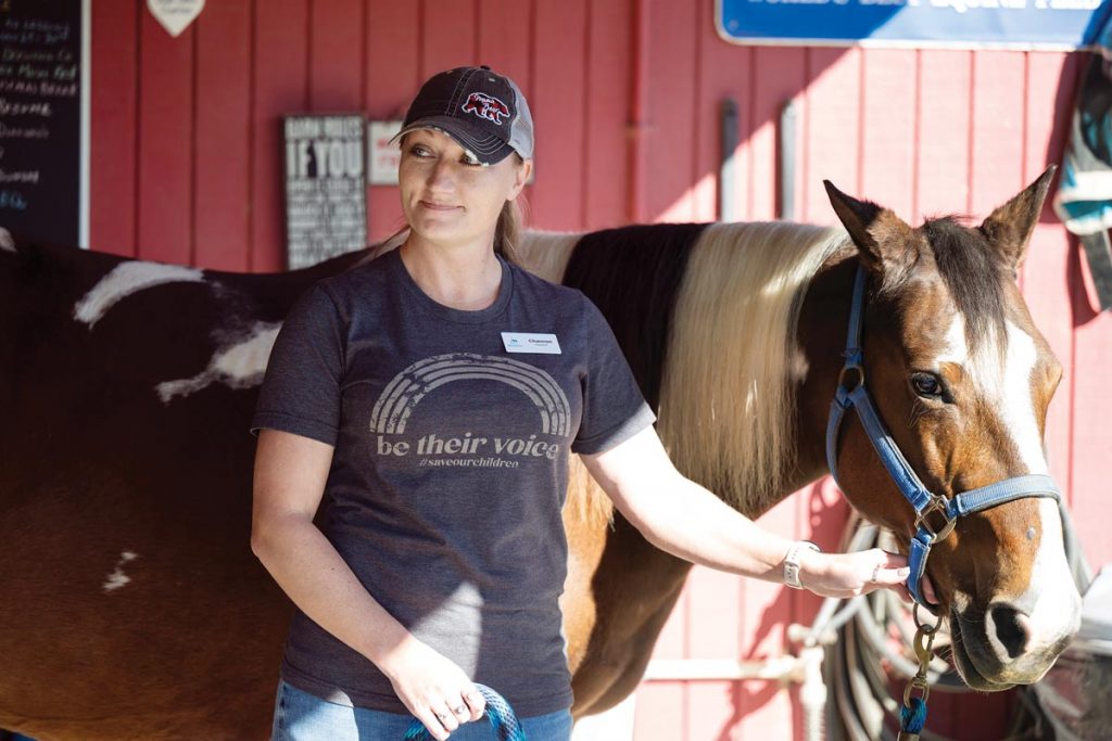 Channon Quinn is a volunteer with SETC. Photo by Steven Martine