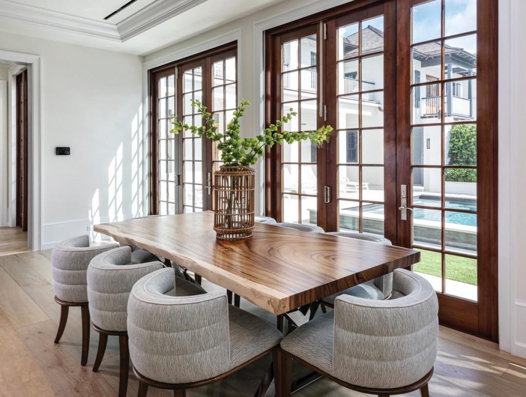 Dining room. Photo by Owen McGoldrick Photography