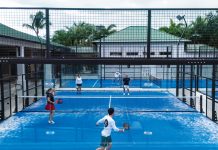 Padel Holds Court in Vero Beach On the court in Boulevard Tennis & Padel Club. Photo by Steven Martine