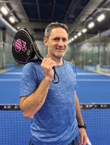 Patricio Misitrano helped open the first padel facility in New England. Photo courtesy of Patricio Misitrano