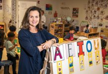 Grade-A Performance at Childcare Resources Childcare Resources executive director Shannon McGuire Bowman has big plans for the next phase of the organization’s growth. Photo by Steven Martine