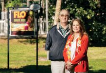 Learn Juicy History on the Florida Citrus Crate Label Trail George Hamner and Brenda Eubanks Burnette. Photo by Steven Martine