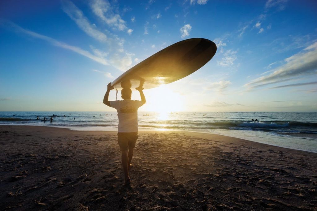 Paddleboards are all used when people gather at the coast to Swim to the Wreck on the Fourth of July each year. Photo by Steven Martine