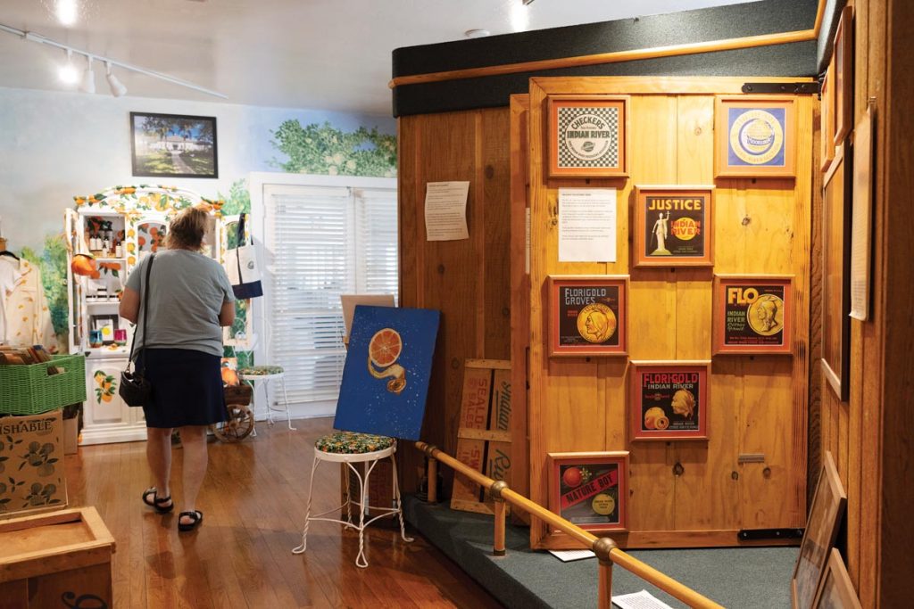 Tour the Citrus Museum in downtown Vero Beach. Photo by Steven Martine