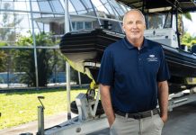 A Whale of a Job Steve Burton leads the Stranding and Population Assessment Team at FAU Harbor Branch Oceanographic Institute. Photo by Steven Martine