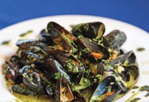 Family Style at Johnny D’s Market & Bistro Prince Edward Island mussels at Johnny D's. Photo by Kim Bottalico