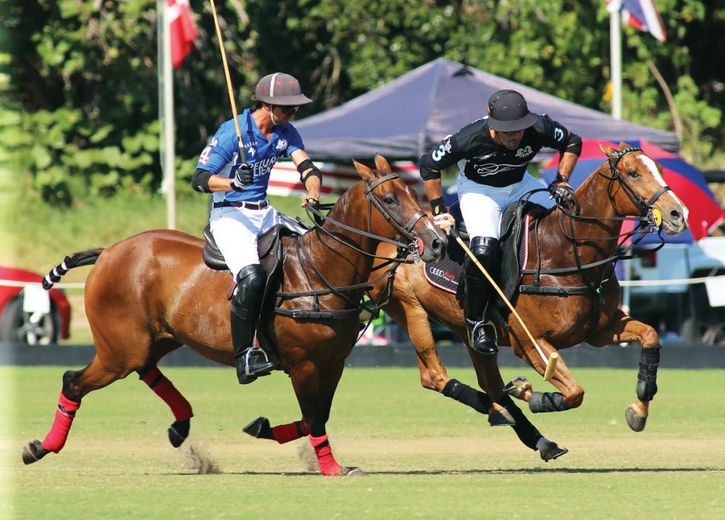 While the polo matches are the real draw, the competition isn’t all on the field. Photo by Windsor