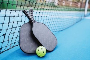 Pickleball is easier than tennis to begin playing at an older age. Photo courtesy of iStock