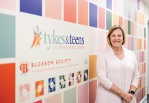 Linda Kloss Devotes Her Time to Tykes and Teens Linda Kloss finds happiness spending time helping children who have had a more challenging start in life. Photo by Sam Wolfe