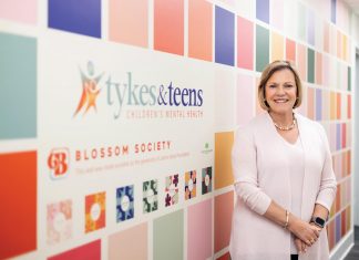 Linda Kloss Devotes Her Time to Tykes and Teens Linda Kloss finds happiness spending time helping children who have had a more challenging start in life. Photo by Sam Wolfe
