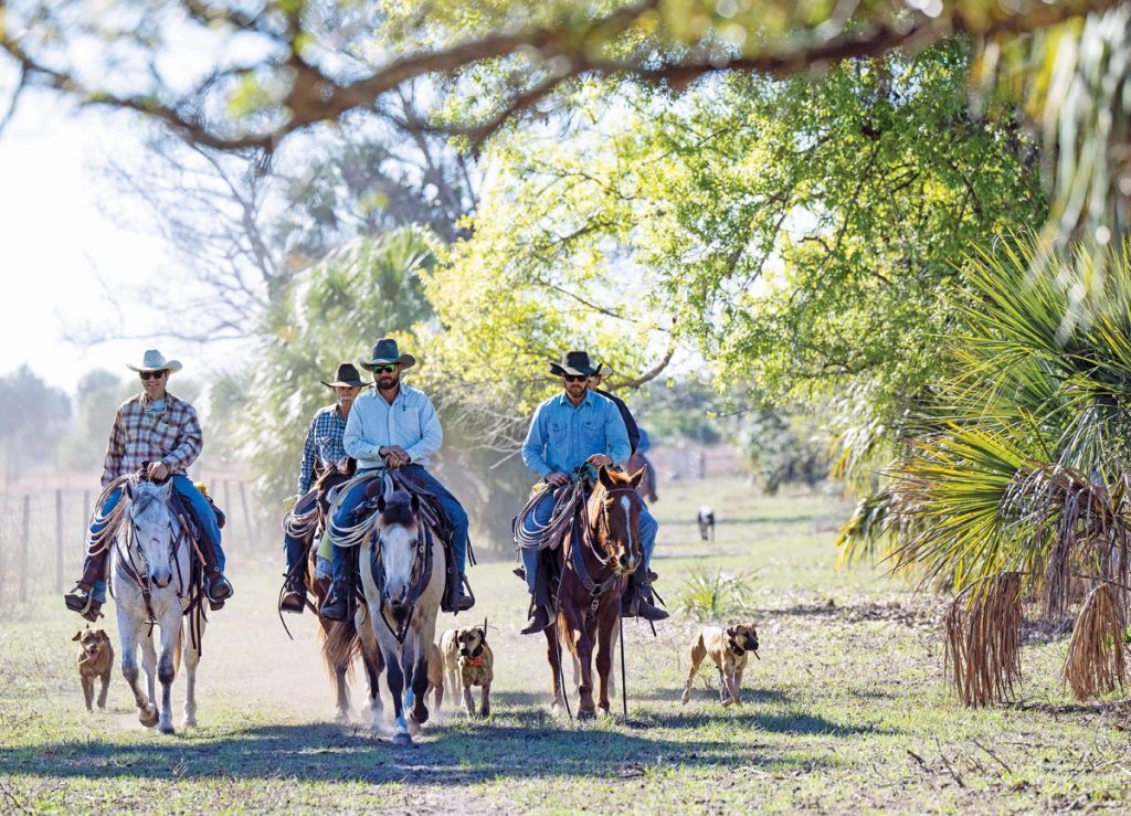 Mike Sexton on the ranch. Photo by Steven Martine