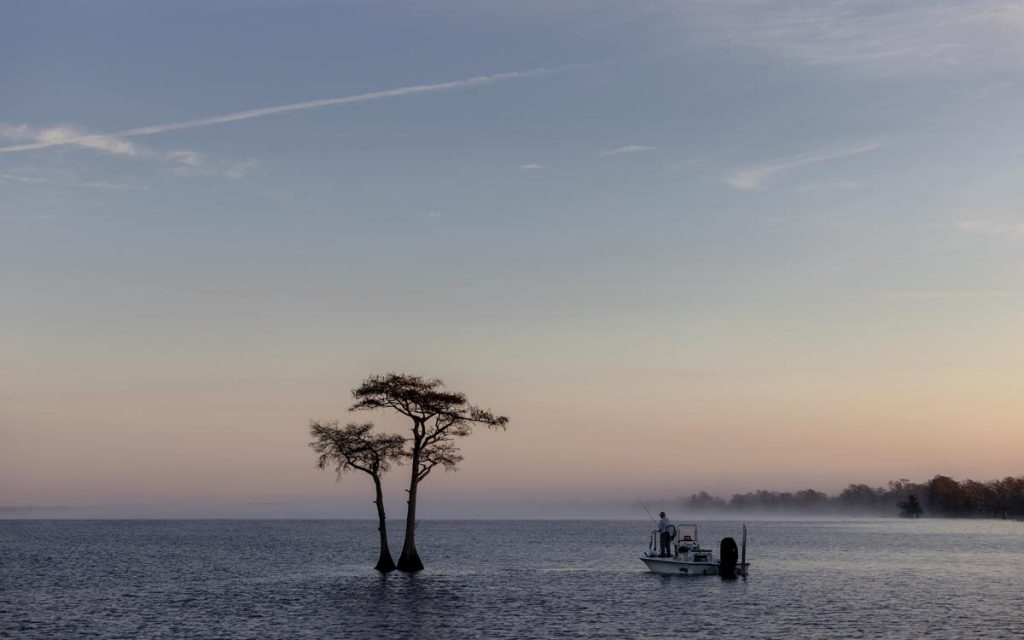 A day on Blue Cypress Lake. Photo by Sam Wolfe