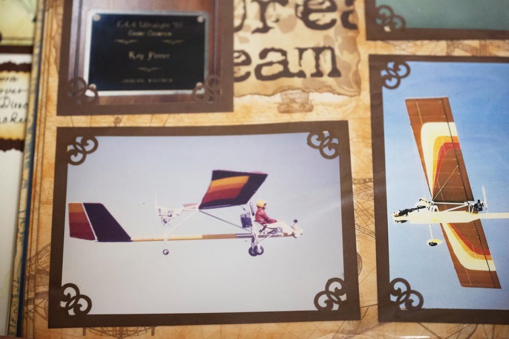 Photos from Pinner's scrapbook. Photo by Steven Martine