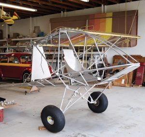Scenes from the hangar. Photo by Steven Martine