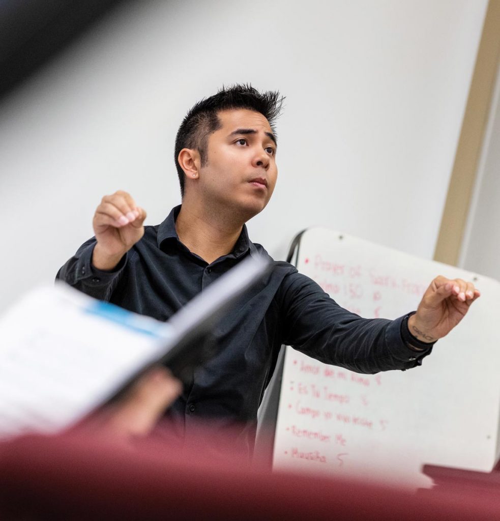 Peter Mahtani is passionate about helping students learn the value of perseverance. Photo by Steven Martine
