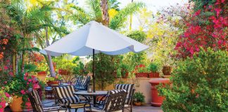 Shade is priceless when celebrating outdoors. Photo courtesy of iStock