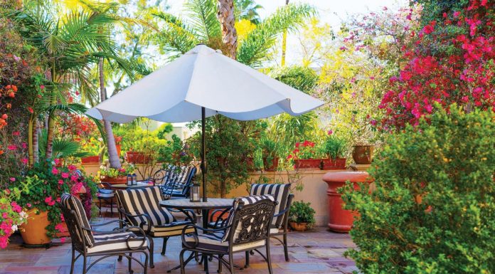 Guide to Keeping Things Cool in the Garden Shade is priceless when celebrating outdoors. Photo courtesy of iStock