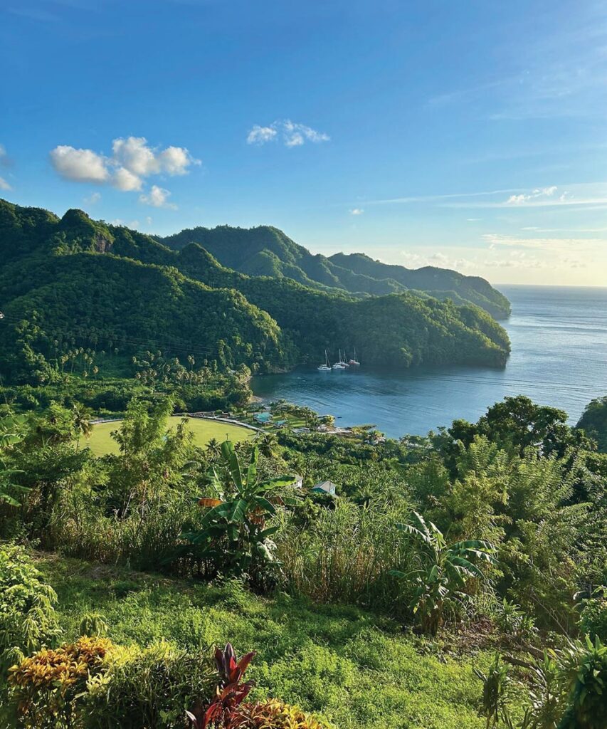 Cumberland Bay reveals its lush beauty. Photo by Renáe Tesauro