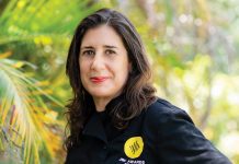 Sue Torres Brings Fine Dining to Riverside Theatre Chef Sue Torres loves to share stories about how food brings joy and connects people. Photo by Kim Bottalico