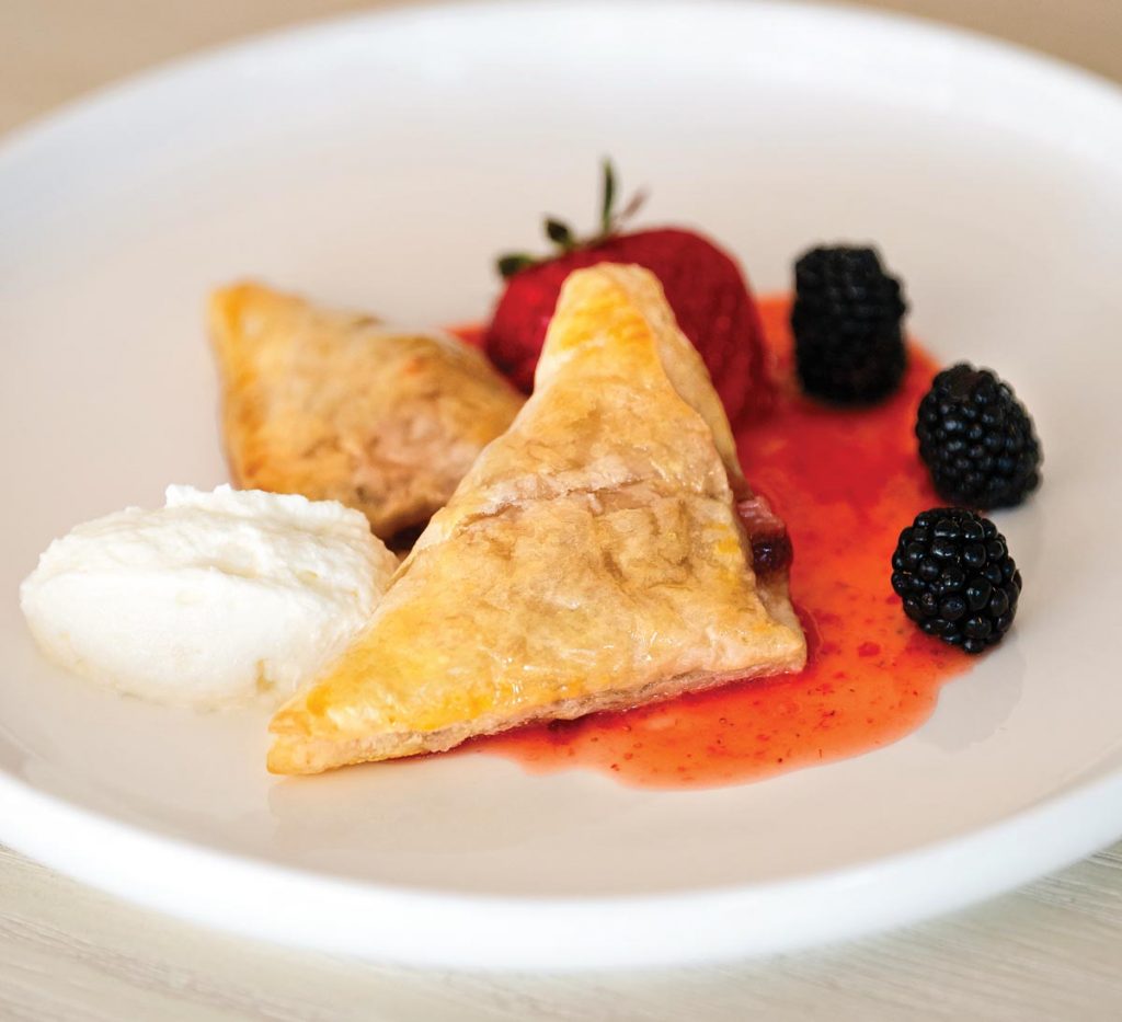 Guava-Strawberry & Cream Cheese Empanadas. Photo by Kim Bottalico