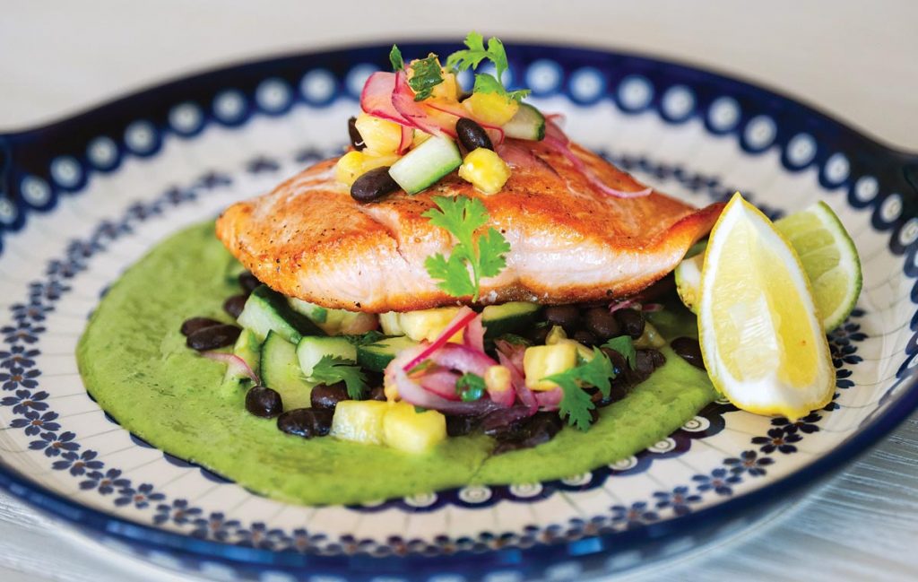 Pan-Seared Wild Salmon. Photo by Kim Bottalico