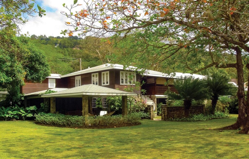 TradeWinds guests can split their time between land and sea by staying at Mimosa House on Bequia. Photo courtesy of TradeWinds