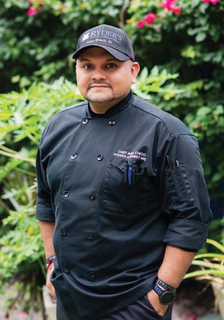 It was Abel Chico’s grandmother who first taught him to cook for large groups of people. Photo by Kim Bottalico
