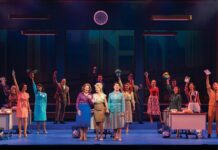 Riverside Theatre’s 2026 productions of 9 to 5 The Musical. Photo by Tai Randall