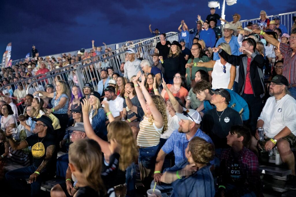 Rodeo attracts all ages. Photo by Steven Martine