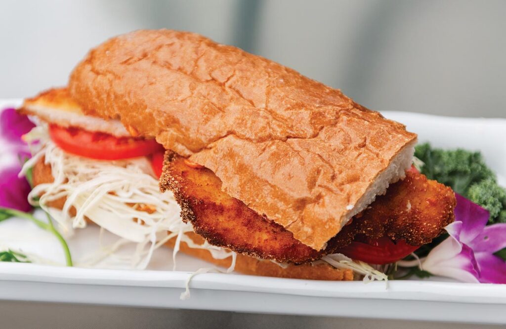 Spicy Chicken Sandwich. Photo by Kim Bottalico