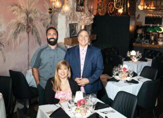 A Tasteful Trio at Brisa Cuban Kitchen Chef Mike Mendez and his parents, Maria and Michael Angelo Mendez, celebrate their Cuban heritage. Photo by Steven Martine