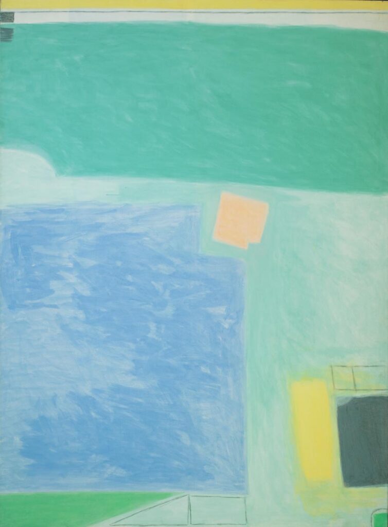 SB 1998.62 by Simeon Braguin, acrylic on canvas, 68 x 50 inches